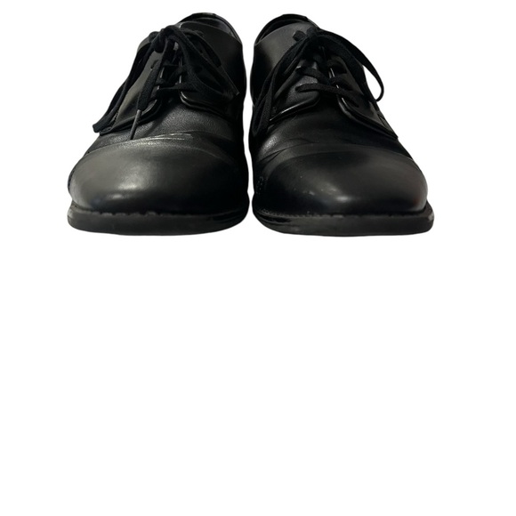 Calvin Klein Black Men\'s Lace up Oxford Dress Shoes.